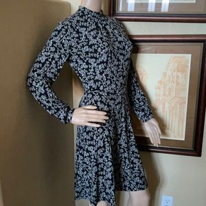 H&M Black Secretary Jersey Dress sz XS NWT